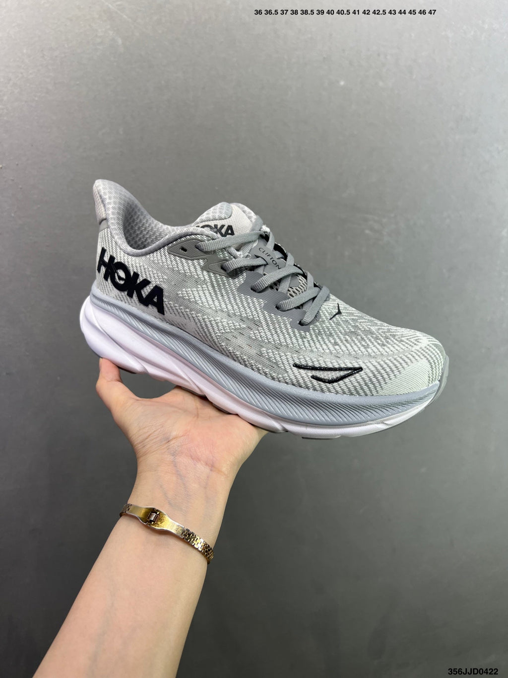 HOKA ONE ONE Clifton 9 Road Running Shoes-356JJD0422 -4