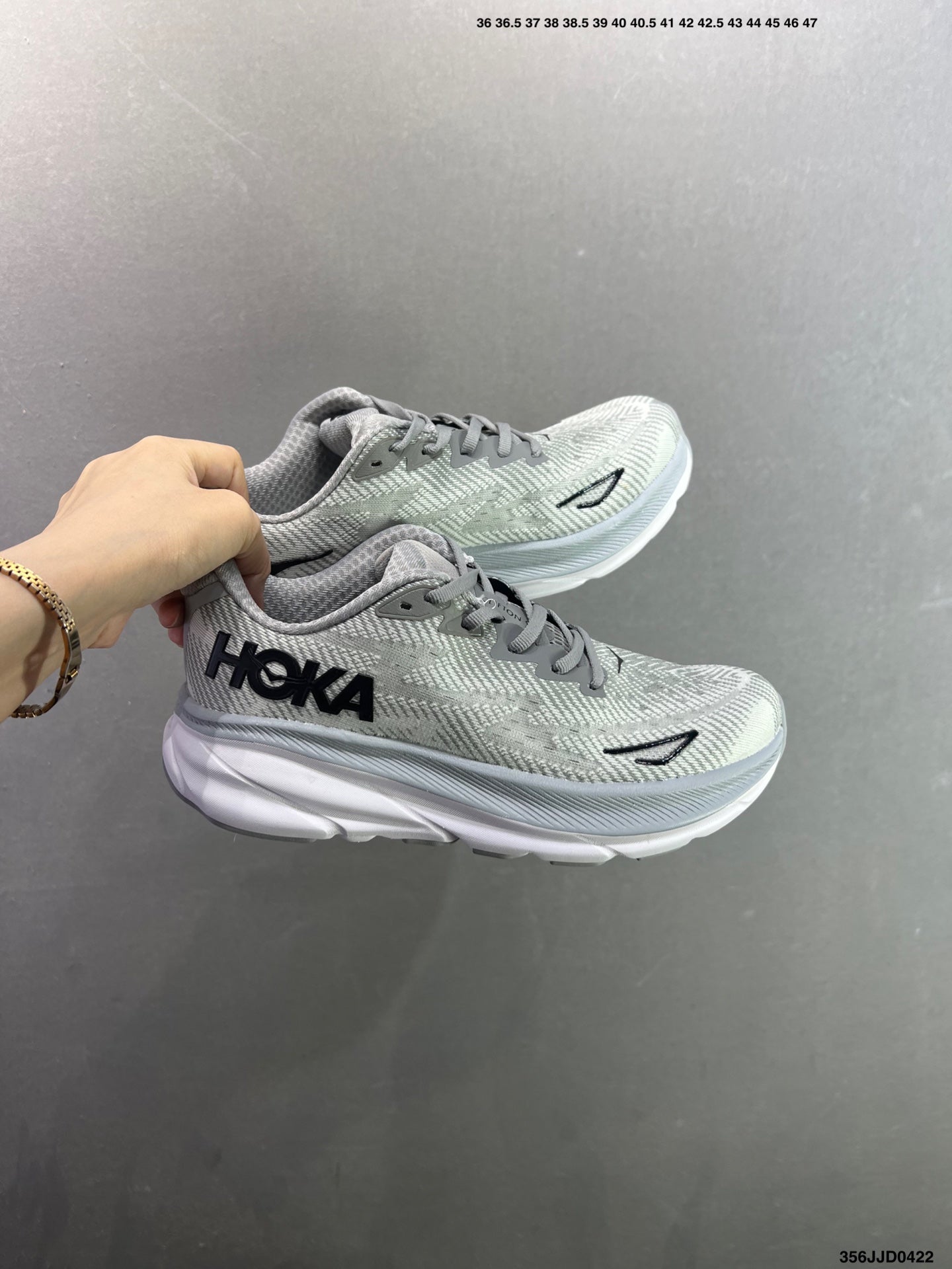 HOKA ONE ONE Clifton 9 Road Running Shoes-356JJD0422 -4