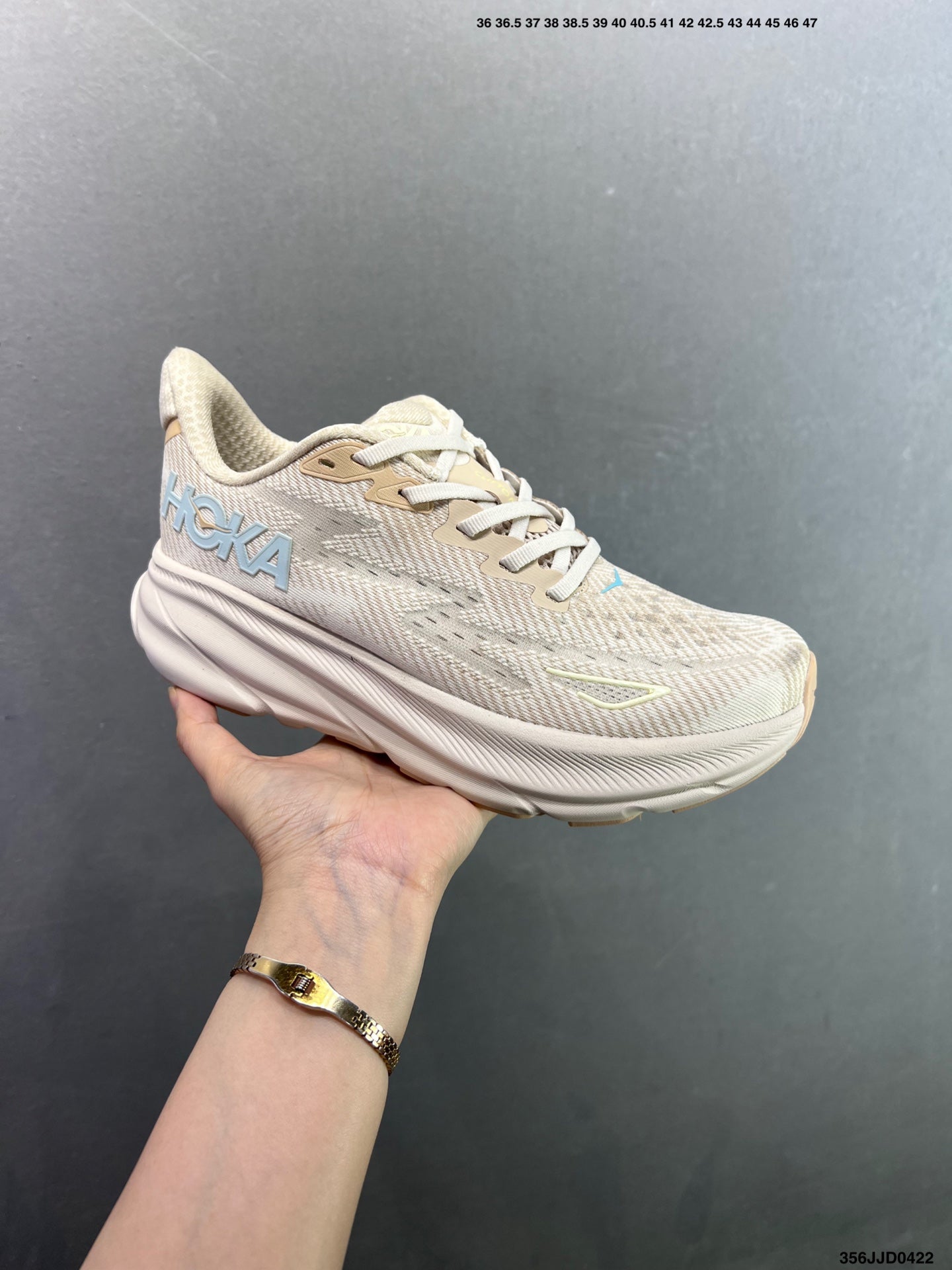 HOKA ONE ONE Clifton 9 Road Running Shoes-356JJD0422 -5