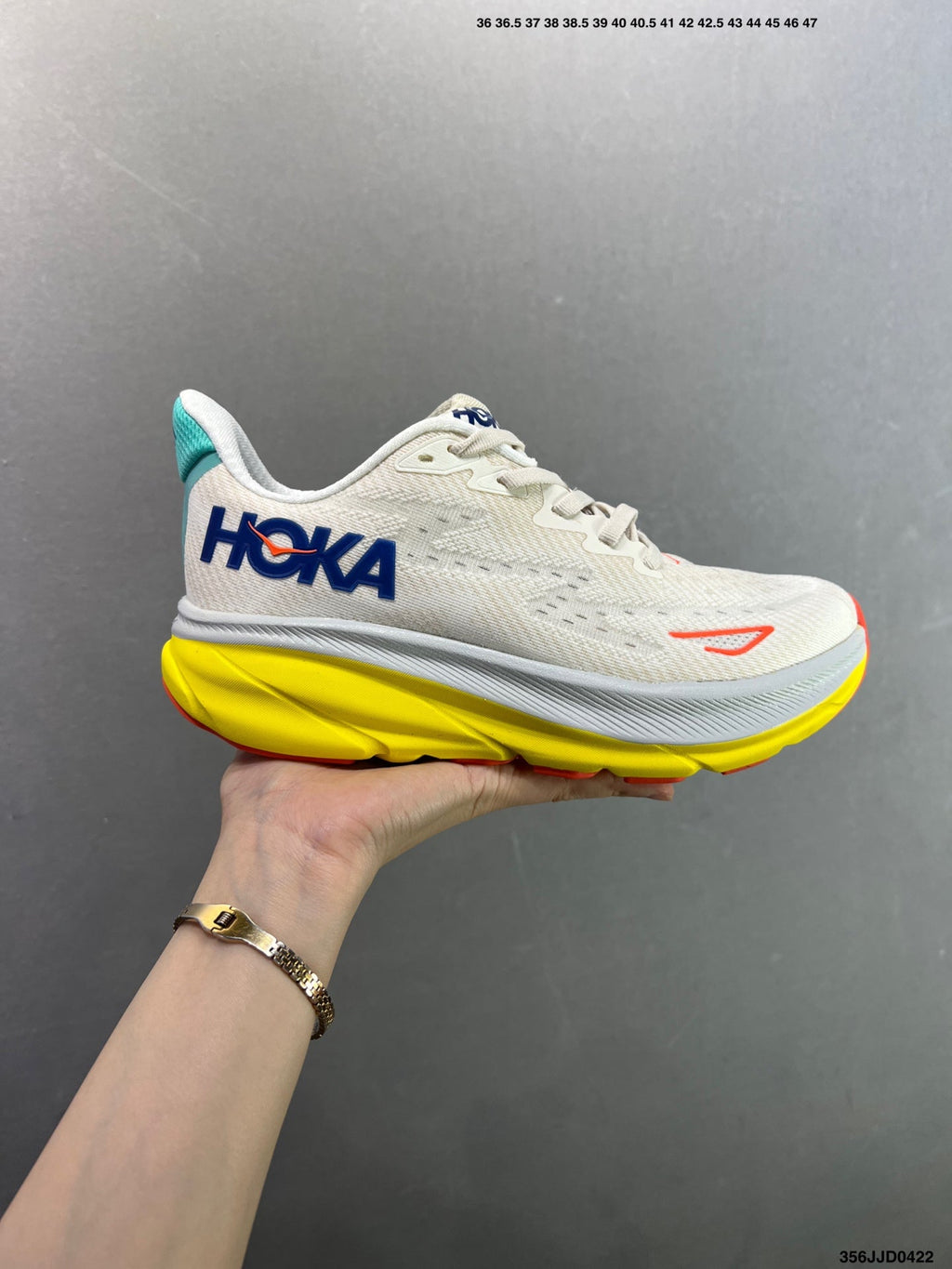 HOKA ONE ONE Clifton 9 Road Running Shoes-356JJD0422 -9
