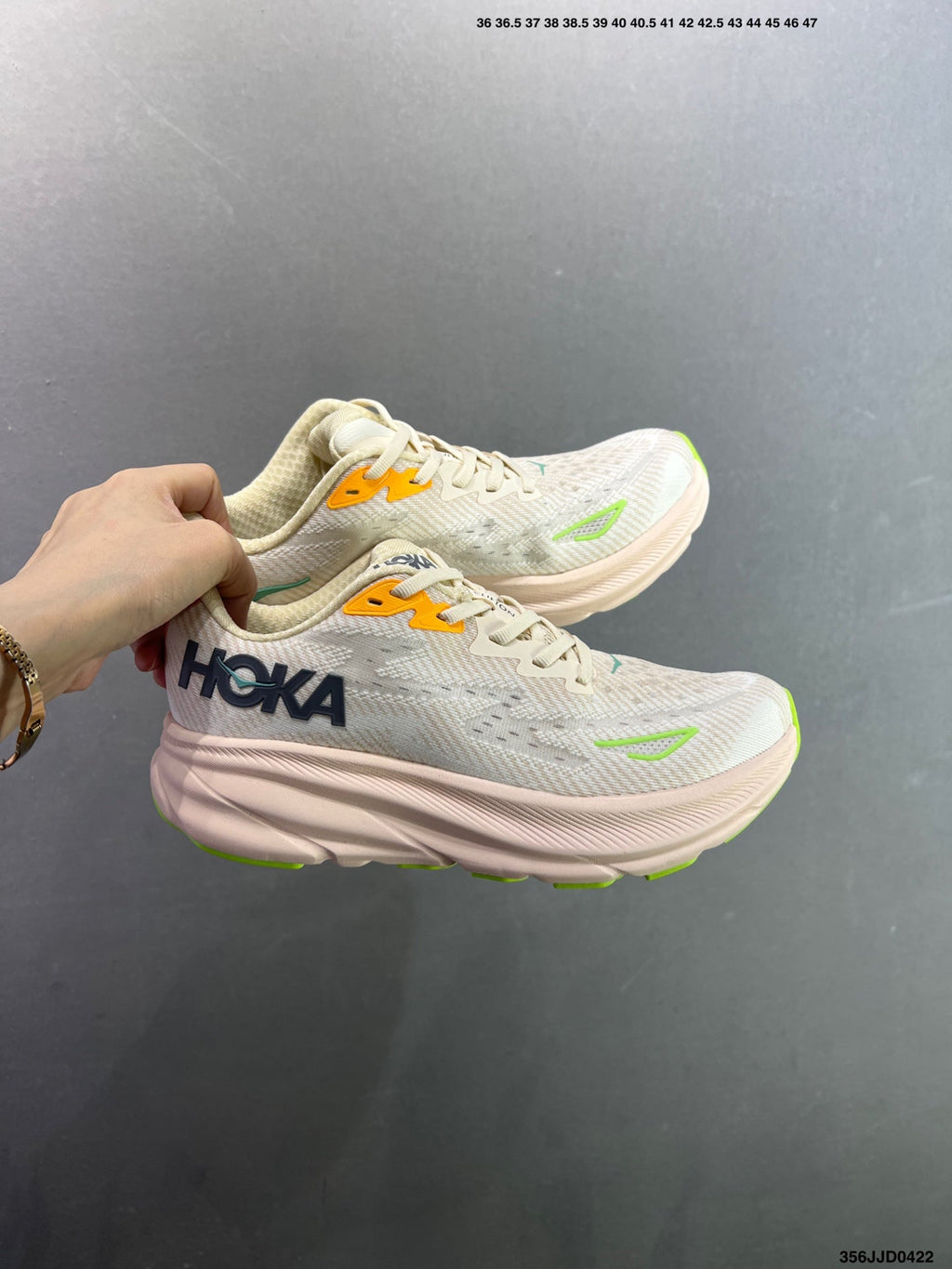 HOKA ONE ONE Clifton 9 Road Running Shoes-356JJD0422 -12