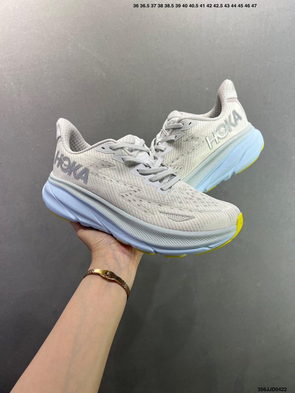 HOKA ONE ONE Clifton 9 Road Running Shoes-356JJD0422 -13