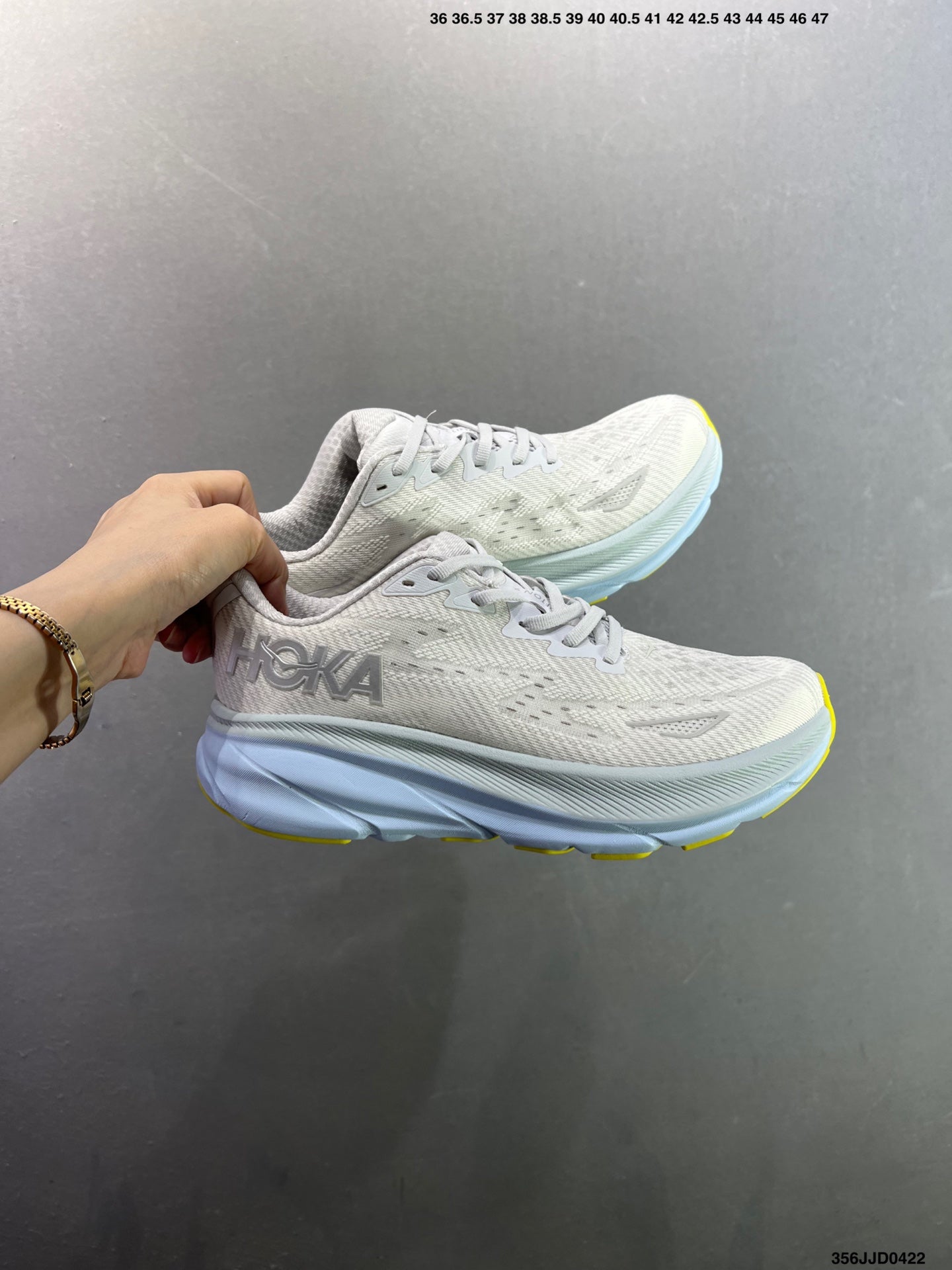 HOKA ONE ONE Clifton 9 Road Running Shoes-356JJD0422 -13