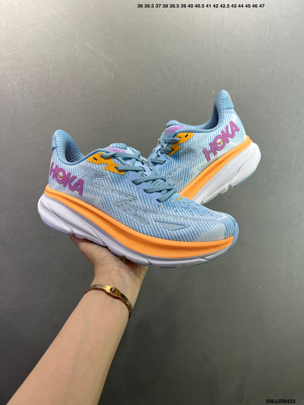 HOKA ONE ONE Clifton 9 Road Running Shoes-356JJD0422 -19