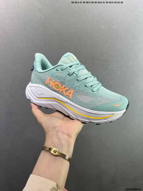 HOKA CHALLENGER 8 Lightweight Lace-Up Cushioning Non-Slip Wear-Resistant Low-Top Running Shoes--1168716/JDT-4