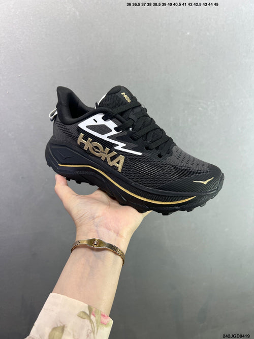 HOKA CHALLENGER 8 Lightweight Lace-Up Cushioning Non-Slip Wear-Resistant Low-Top Running Shoes--1168716/JDT-5