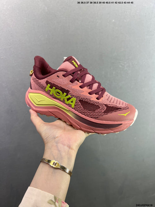 HOKA CHALLENGER 8 Lightweight Lace-Up Cushioning Non-Slip Wear-Resistant Low-Top Running Shoes--1168716/JDT-7