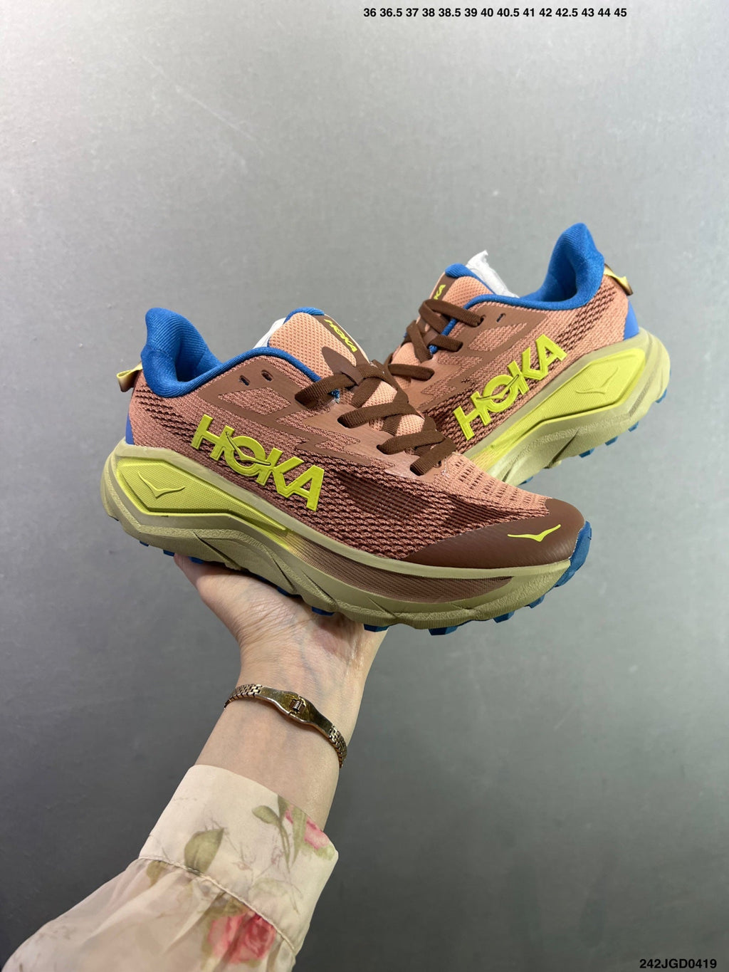 HOKA CHALLENGER 8 Lightweight Lace-Up Cushioning Non-Slip Wear-Resistant Low-Top Running Shoes--1168716/JDT-9