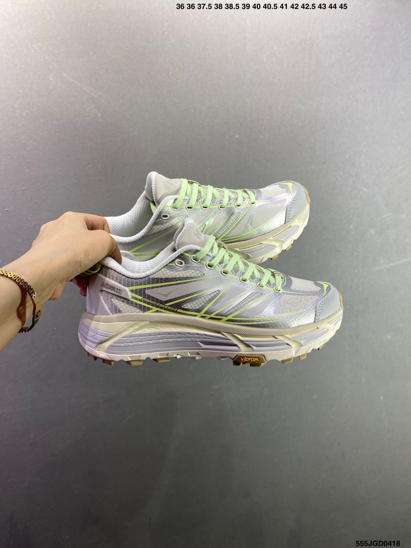 HOKA ONE ONE Mafate Speed 2 Low Lightweight Low-Top Outdoor Trail Running Shoes--1126851