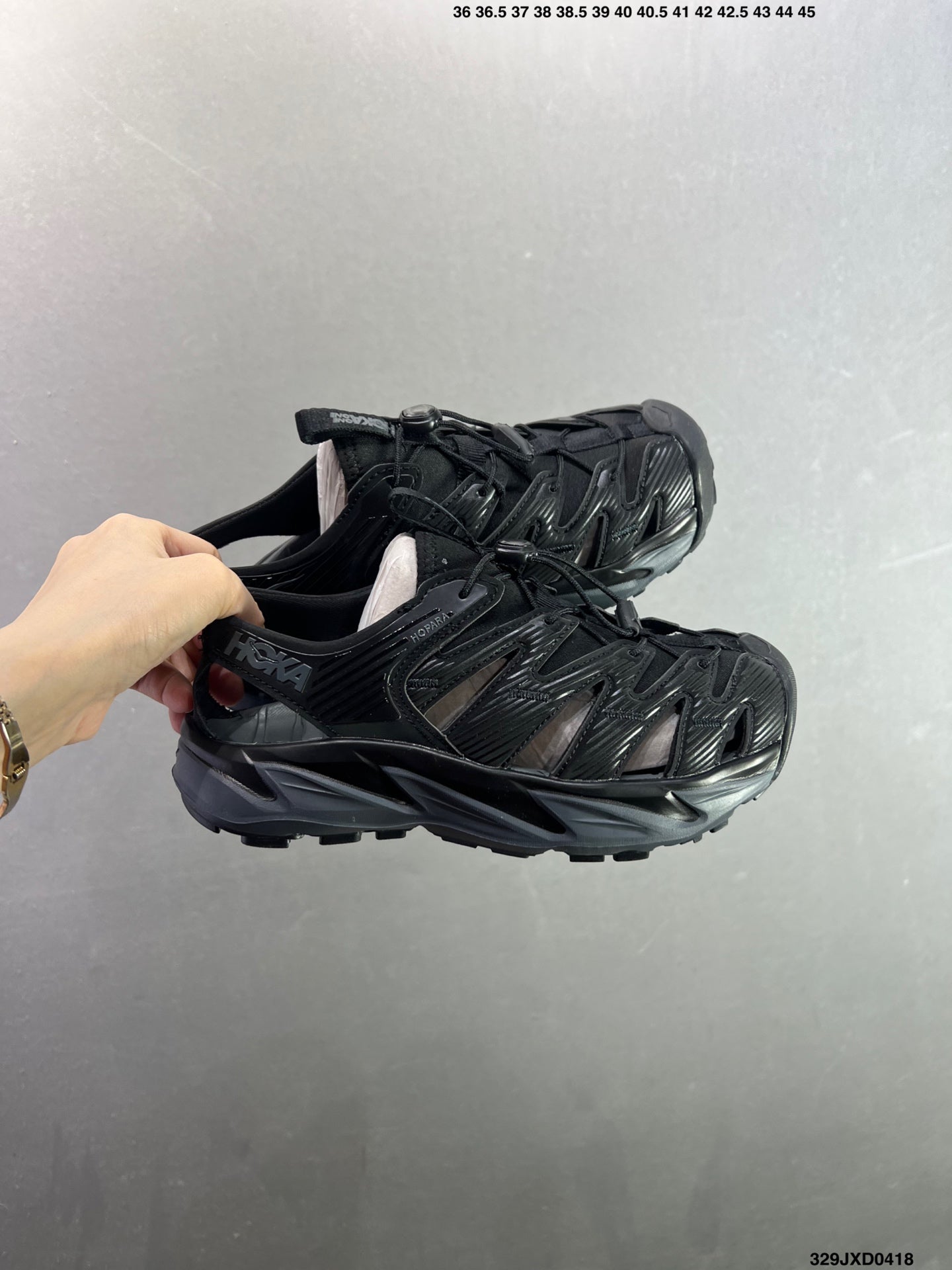 HOKA HOPARA Hiking Breathable Water-Resistant Beach Shoes Non-Slip Creek Shoes--1123112 -1