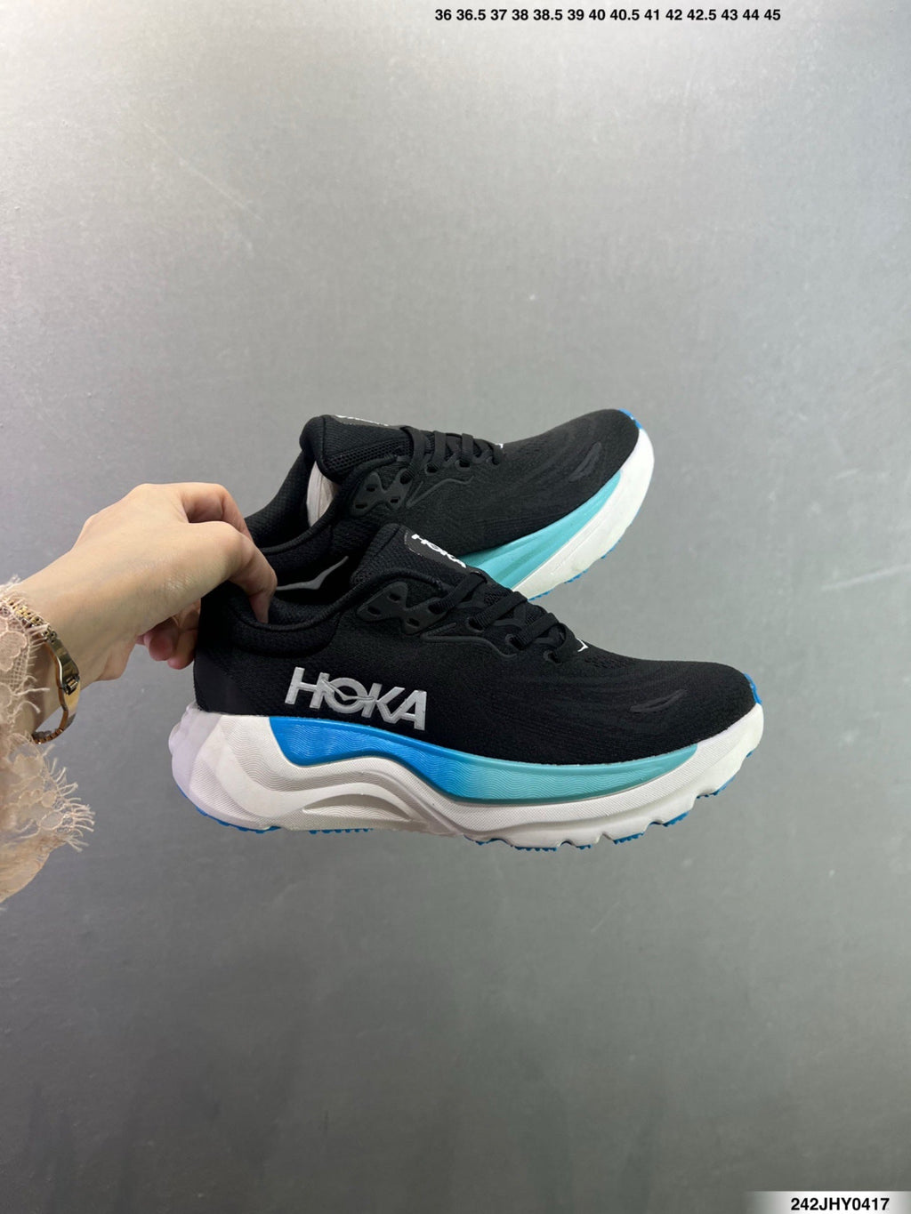Hoka One One M ARAHI 8 WIDE Ultra-Lightweight Thick Sole Running Shoes--1168710/SSTC-5