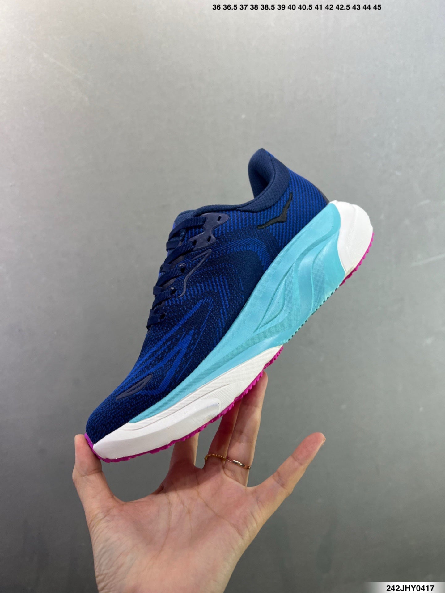 Hoka One One M ARAHI 8 WIDE Ultra-Lightweight Thick Sole Running Shoes--1168710/SSTC-7