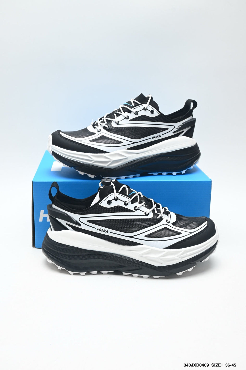 HOKA ONE ONE Stinson 7 Low-Top Professional Trail Running Shoes--11415313633 -2