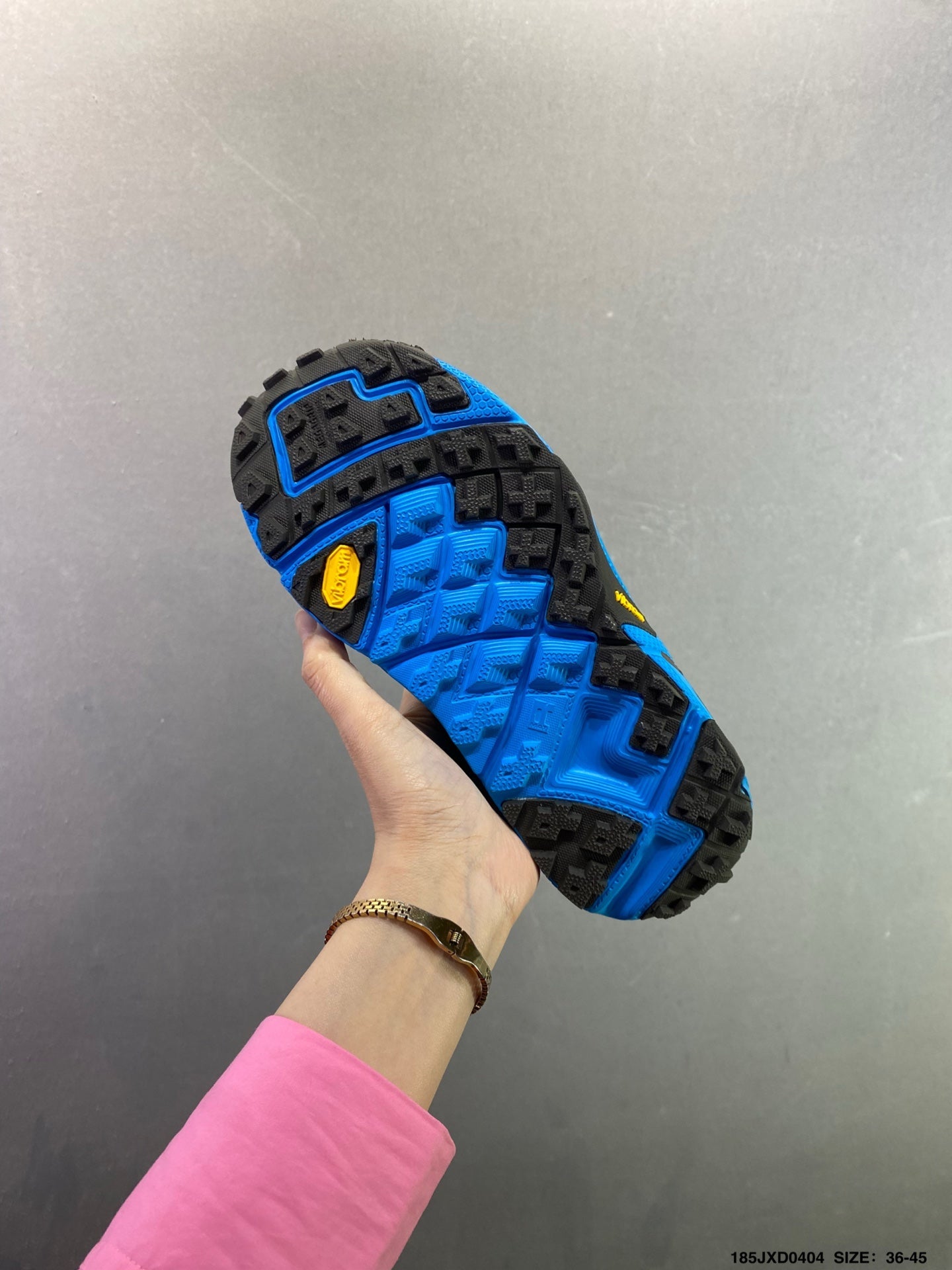 HOKA ONE ONE VIBRAM TOR TRAFA Comfortable, Non-Slip, Breathable Outdoor Trail Running Shoes--1016311