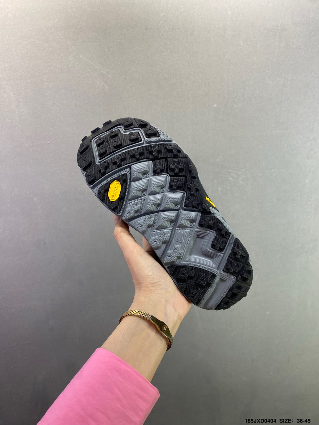 HOKA ONE ONE VIBRAM TOR TRAFA Comfortable, Non-Slip, Breathable Outdoor Trail Running Shoes--1016311-1