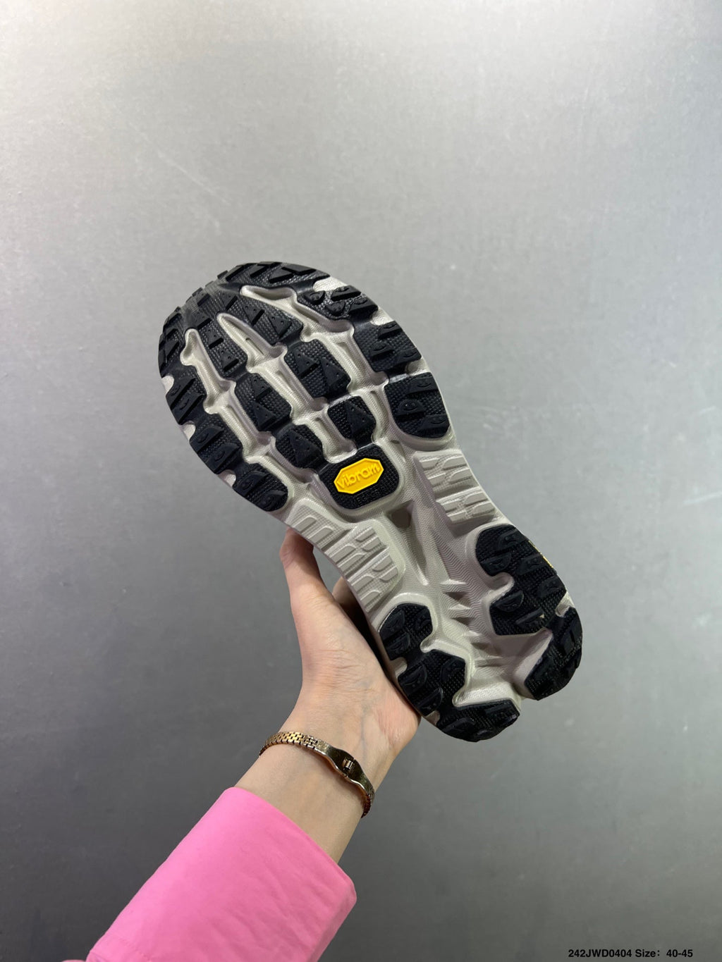 HOKA ONE ONE VIBRAM TOR TRAFA Comfortable, Non-Slip, Breathable Outdoor Trail Running Shoes--1016311-3