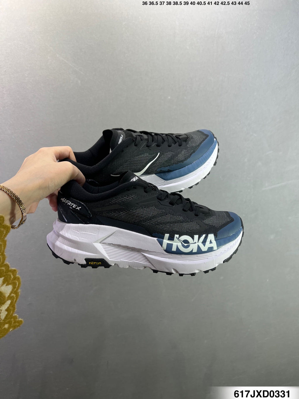 Hoka Mafate X Limited Edition Ultra-Lightweight Thick Sole Mountain Running Shoes--1175208-1