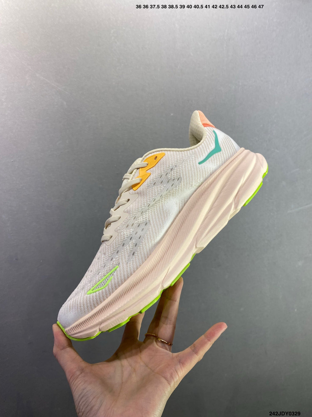 HOKA M CLIFTON 9 New Colorway Mesh Breathable Road Running Shoes--1127896