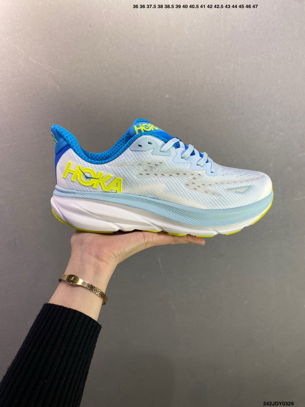 HOKA M CLIFTON 9 New Colorway Mesh Breathable Road Running Shoes--1127896 -1