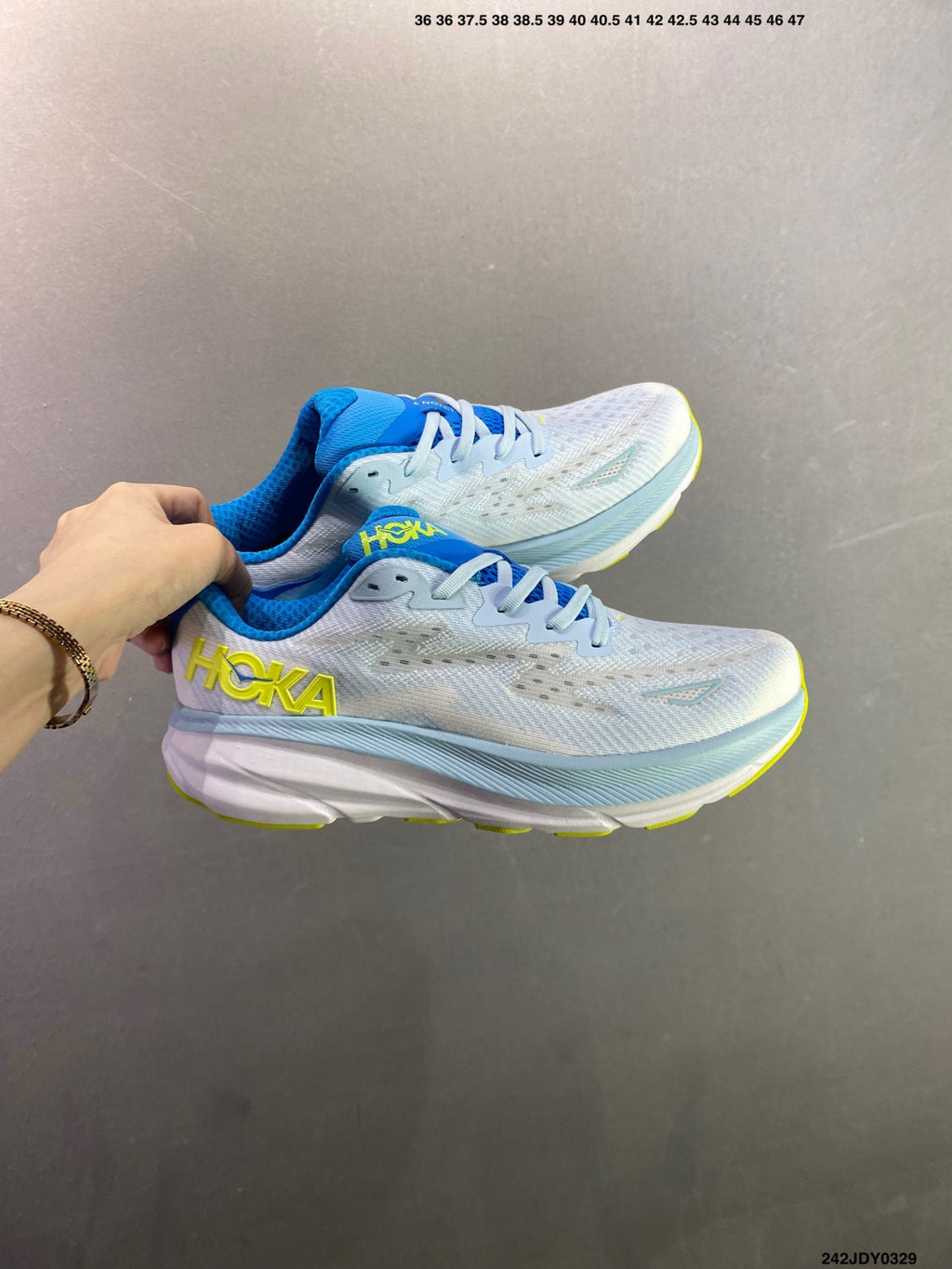 HOKA M CLIFTON 9 New Colorway Mesh Breathable Road Running Shoes--1127896 -1