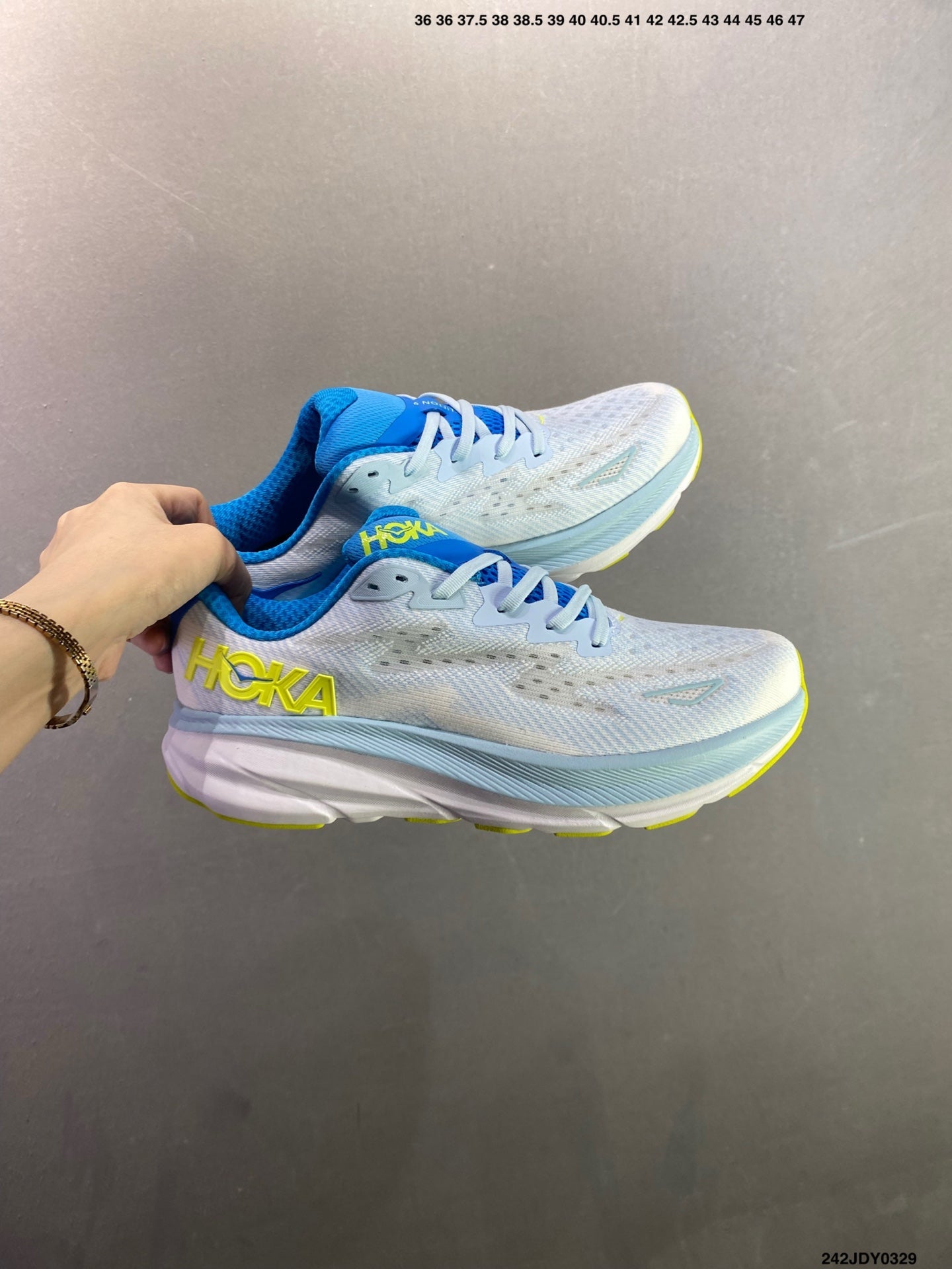 HOKA M CLIFTON 9 New Colorway Mesh Breathable Road Running Shoes--1127896 -1
