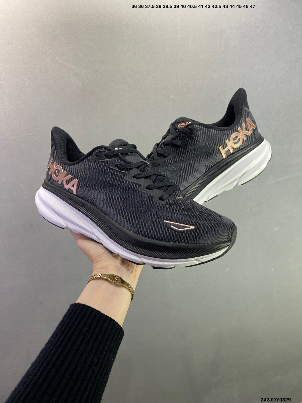 HOKA M CLIFTON 9 New Colorway Mesh Breathable Road Running Shoes--1127896 -2