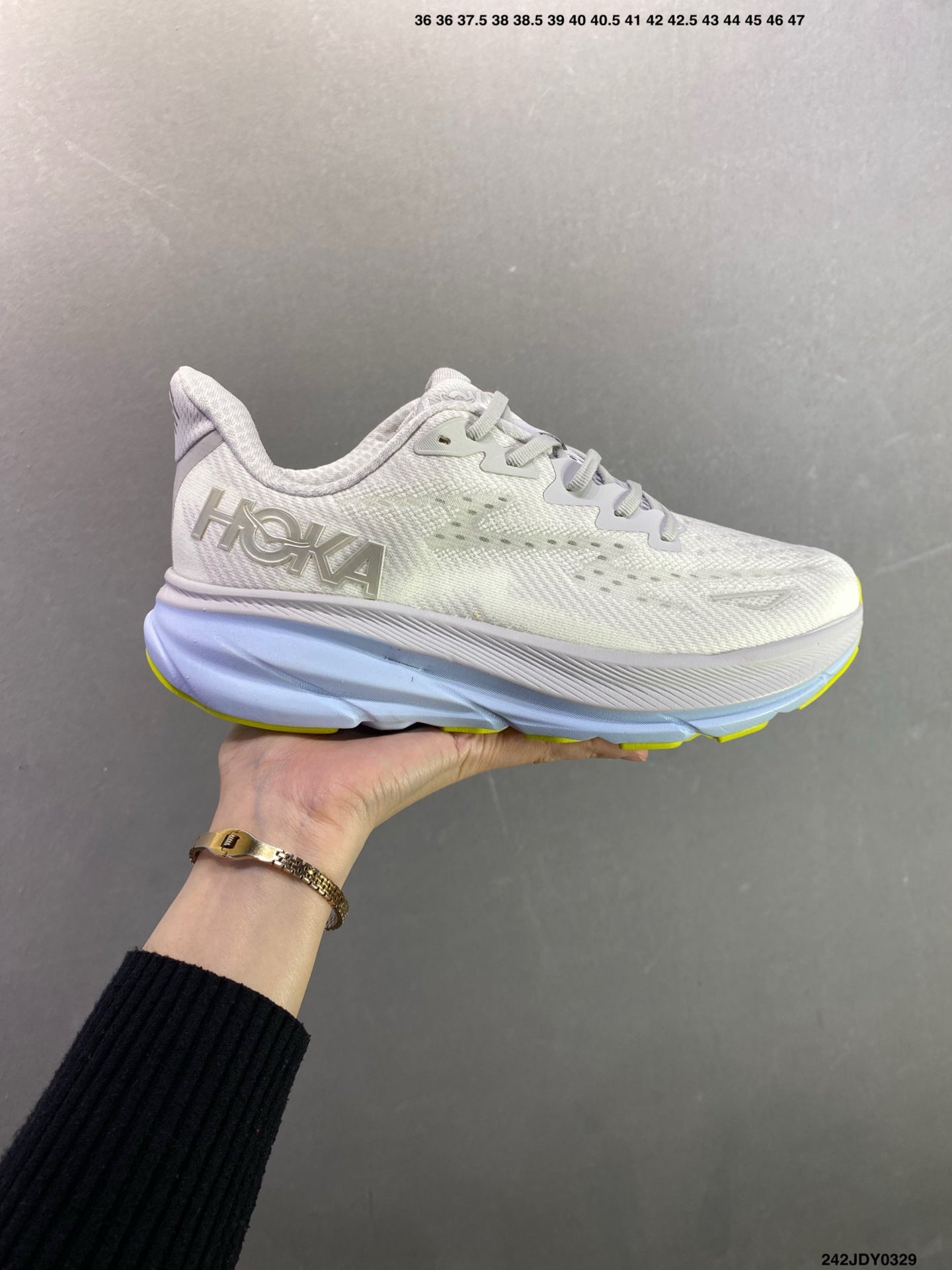 HOKA M CLIFTON 9 New Colorway Mesh Breathable Road Running Shoes--1127896 -3