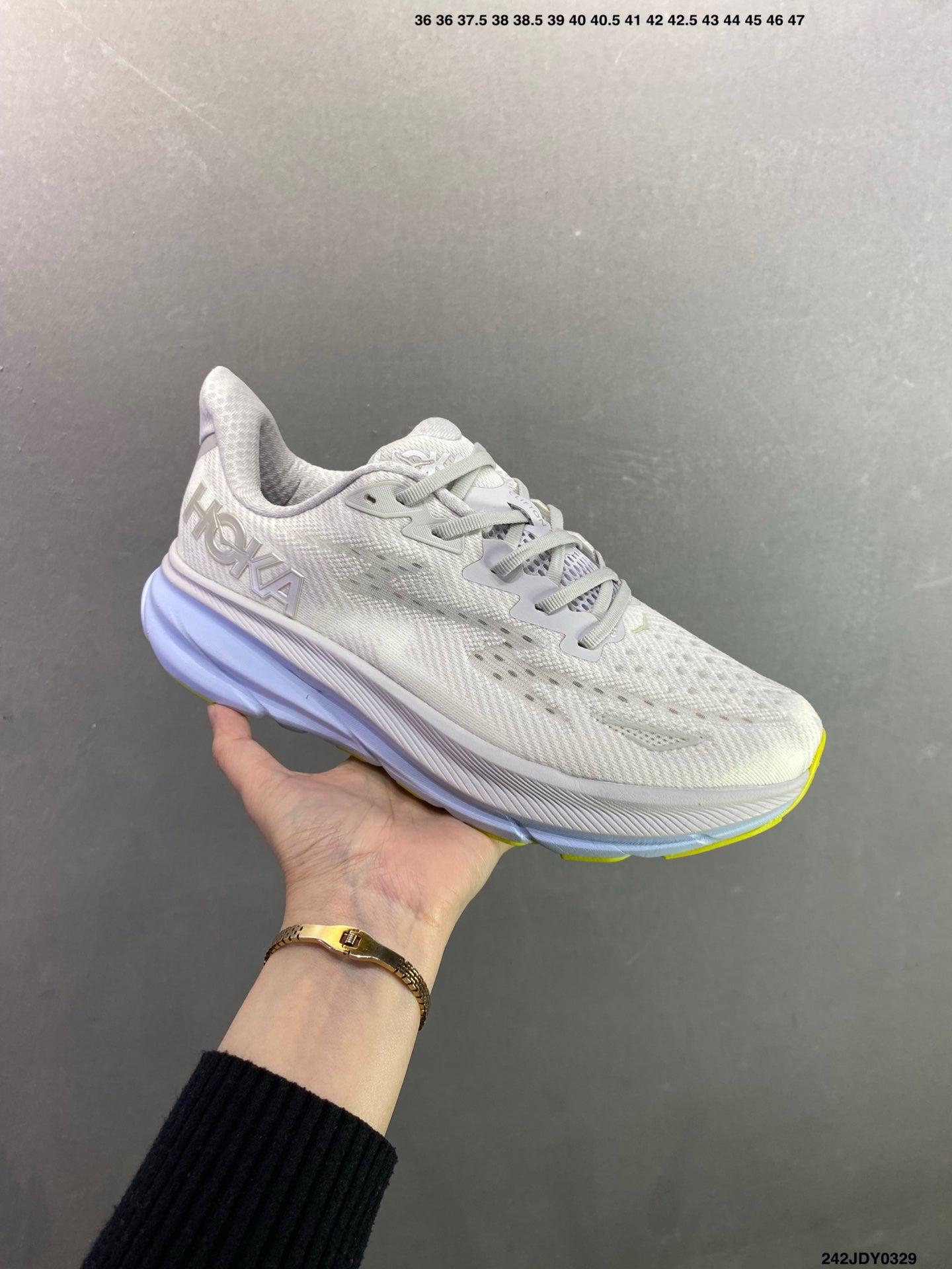 HOKA M CLIFTON 9 New Colorway Mesh Breathable Road Running Shoes--1127896 -3