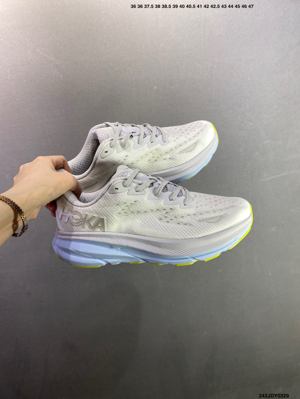 HOKA M CLIFTON 9 New Colorway Mesh Breathable Road Running Shoes--1127896 -3