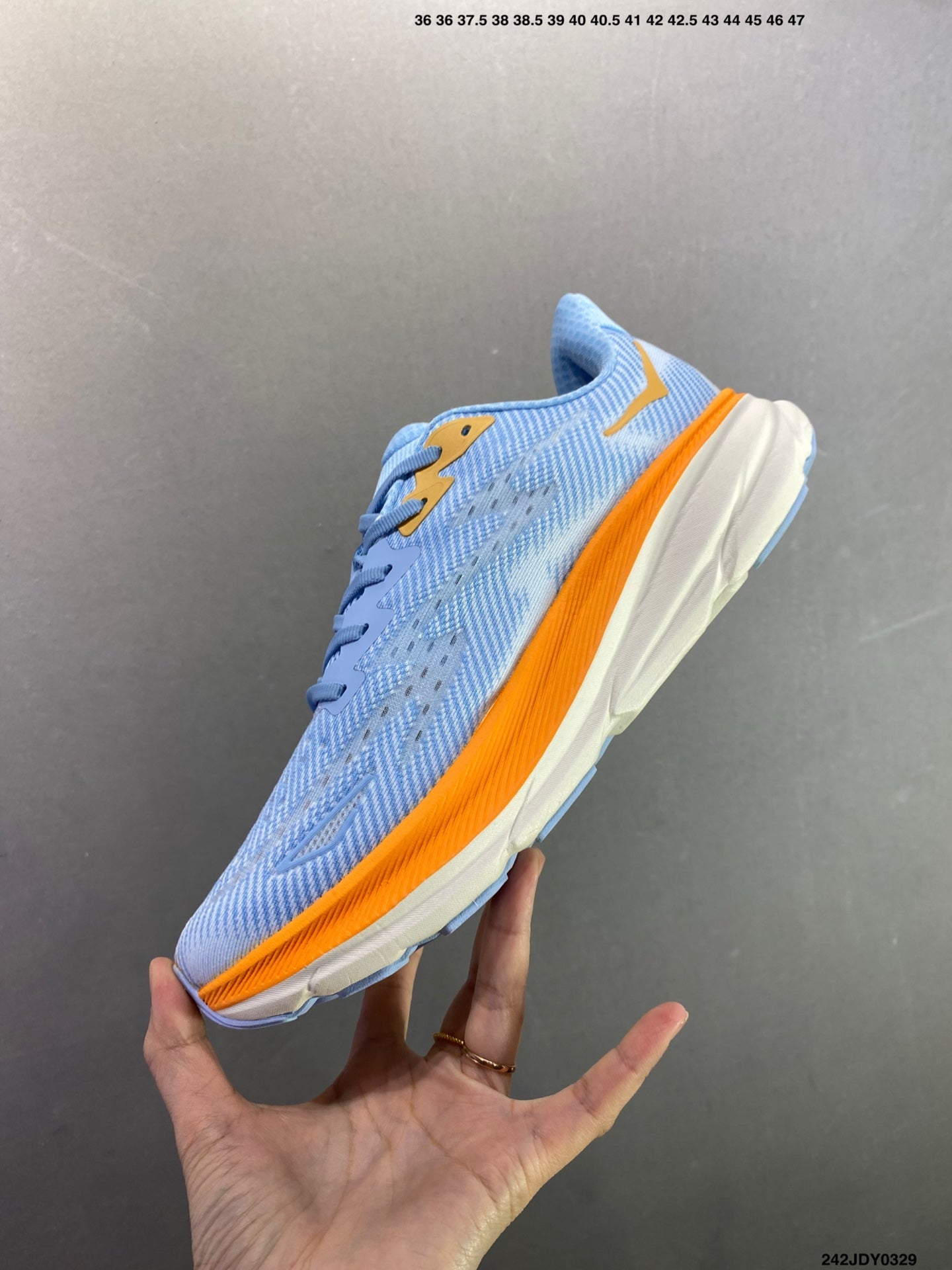 HOKA M CLIFTON 9 New Colorway Mesh Breathable Road Running Shoes--1127896 -4