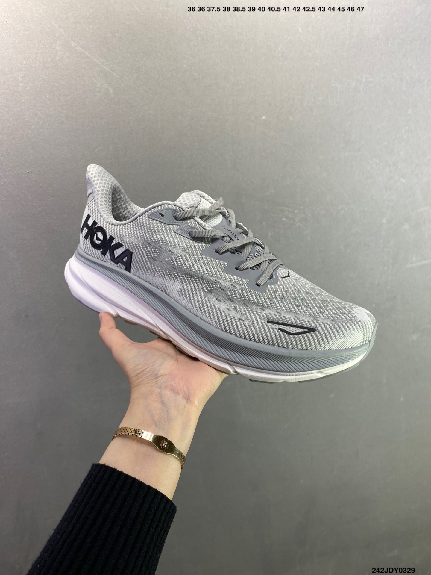 HOKA M CLIFTON 9 New Colorway Mesh Breathable Road Running Shoes--1127896 -5
