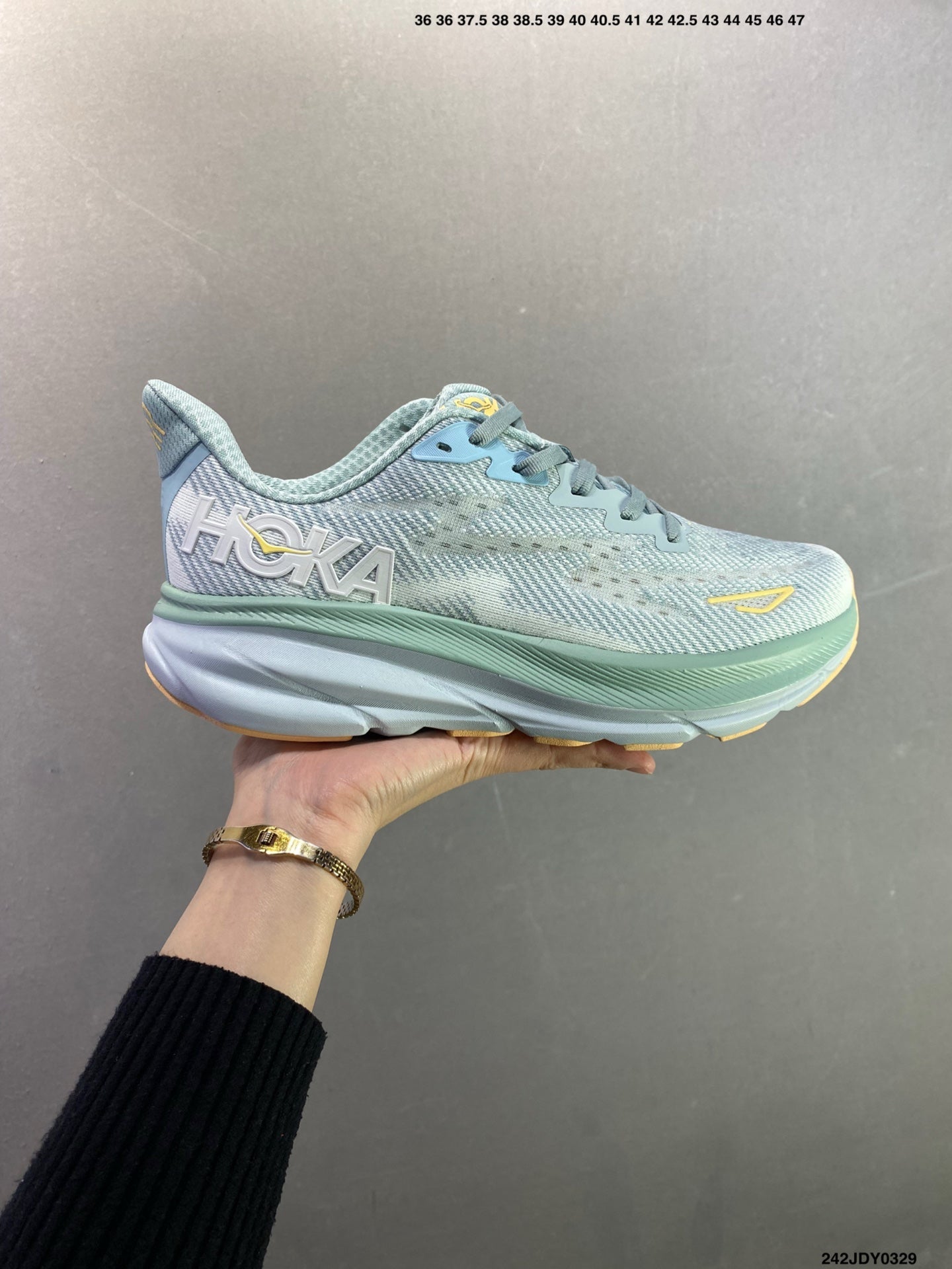 HOKA M CLIFTON 9 New Colorway Mesh Breathable Road Running Shoes--1127896 -6