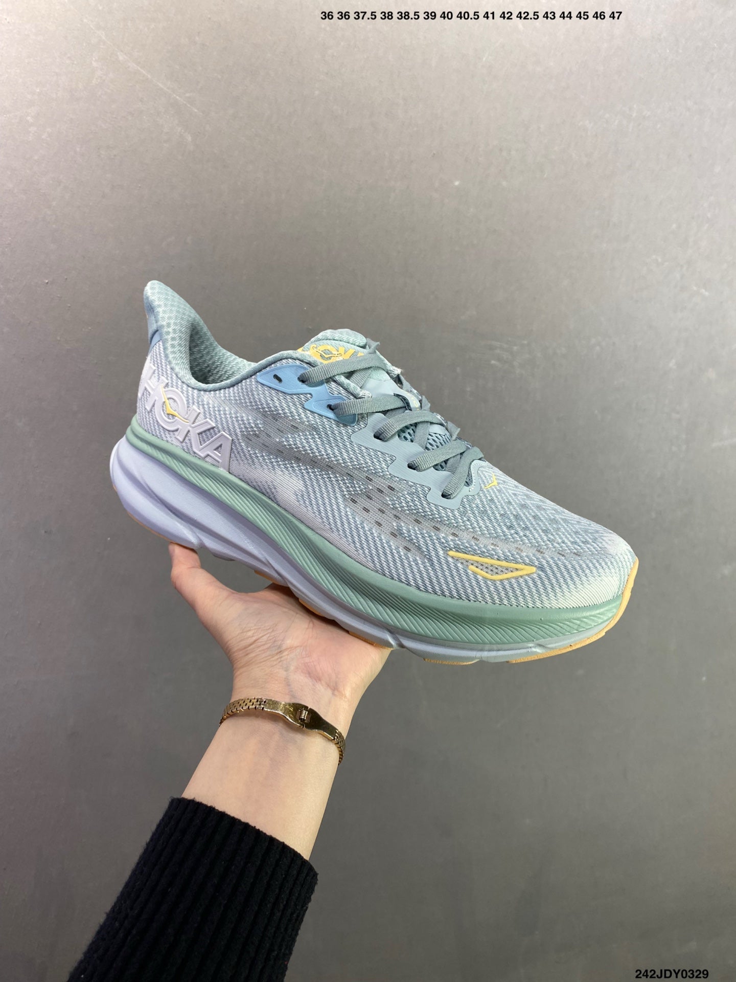 HOKA M CLIFTON 9 New Colorway Mesh Breathable Road Running Shoes--1127896 -6