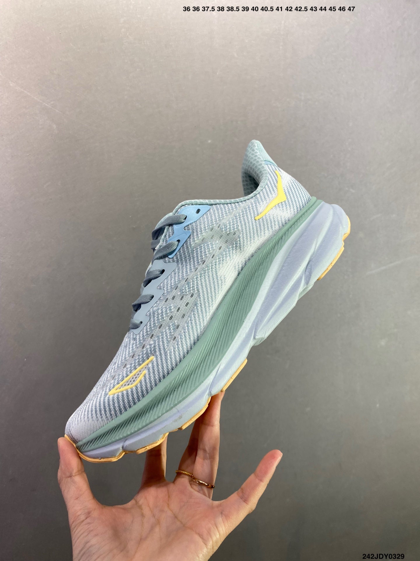 HOKA M CLIFTON 9 New Colorway Mesh Breathable Road Running Shoes--1127896 -6