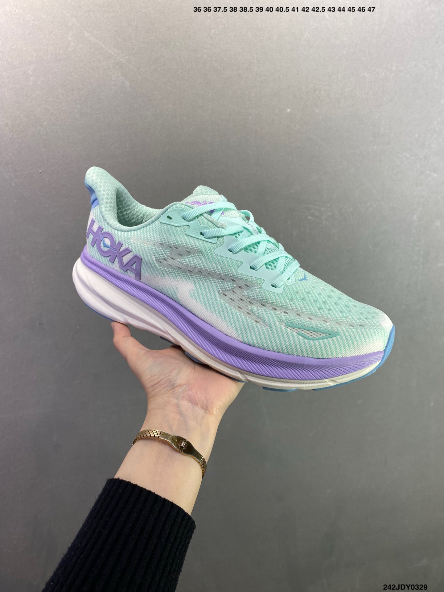 HOKA M CLIFTON 9 New Colorway Mesh Breathable Road Running Shoes--1127896 -7