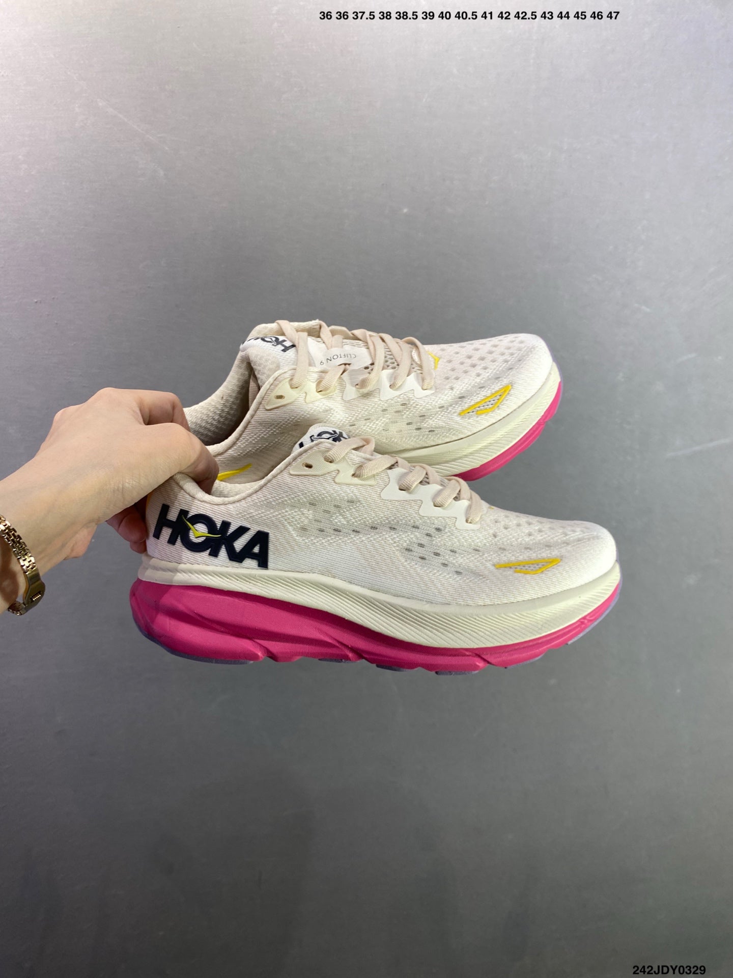 HOKA M CLIFTON 9 New Colorway Mesh Breathable Road Running Shoes--1127896 -8