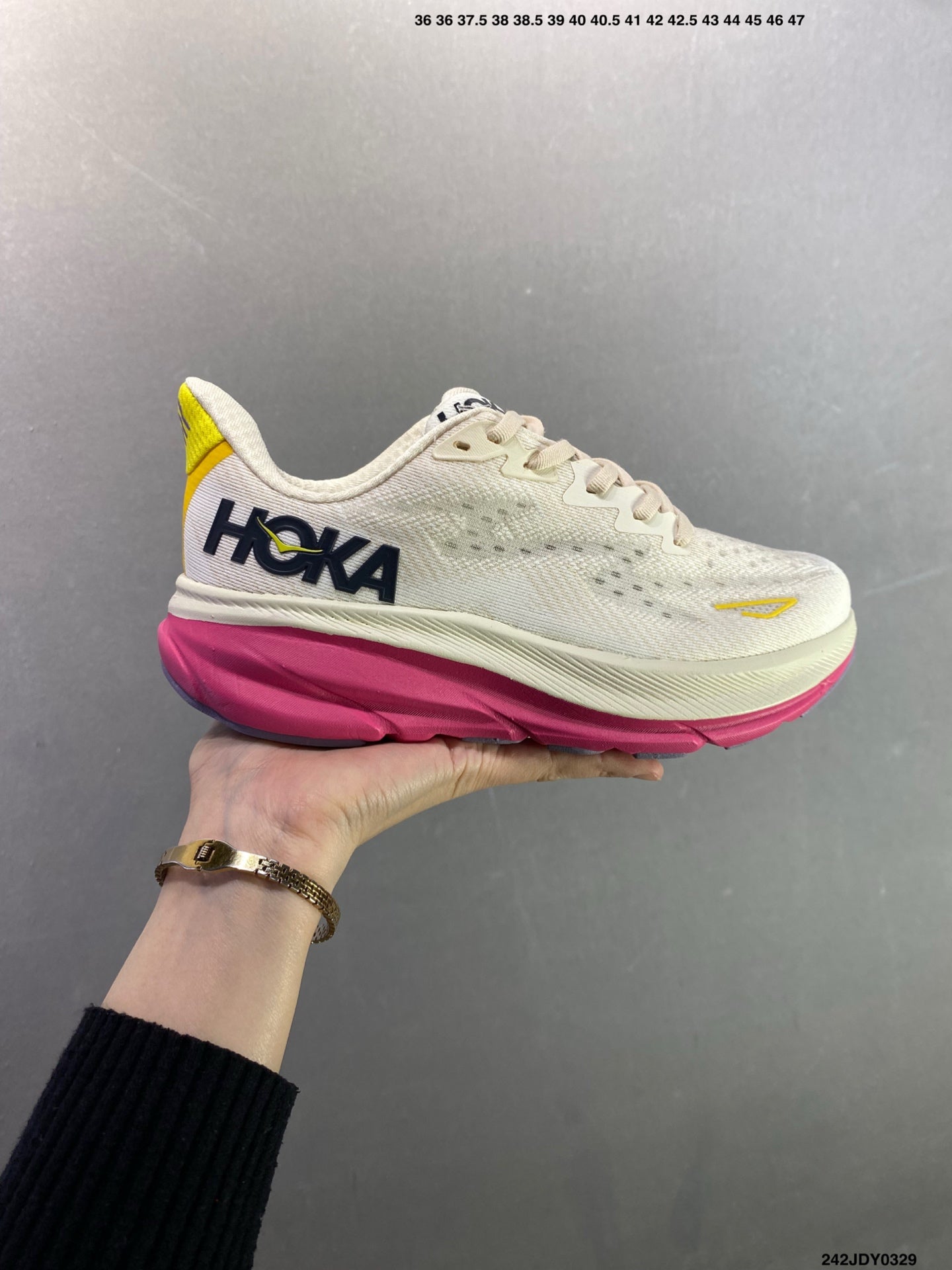 HOKA M CLIFTON 9 New Colorway Mesh Breathable Road Running Shoes--1127896 -8