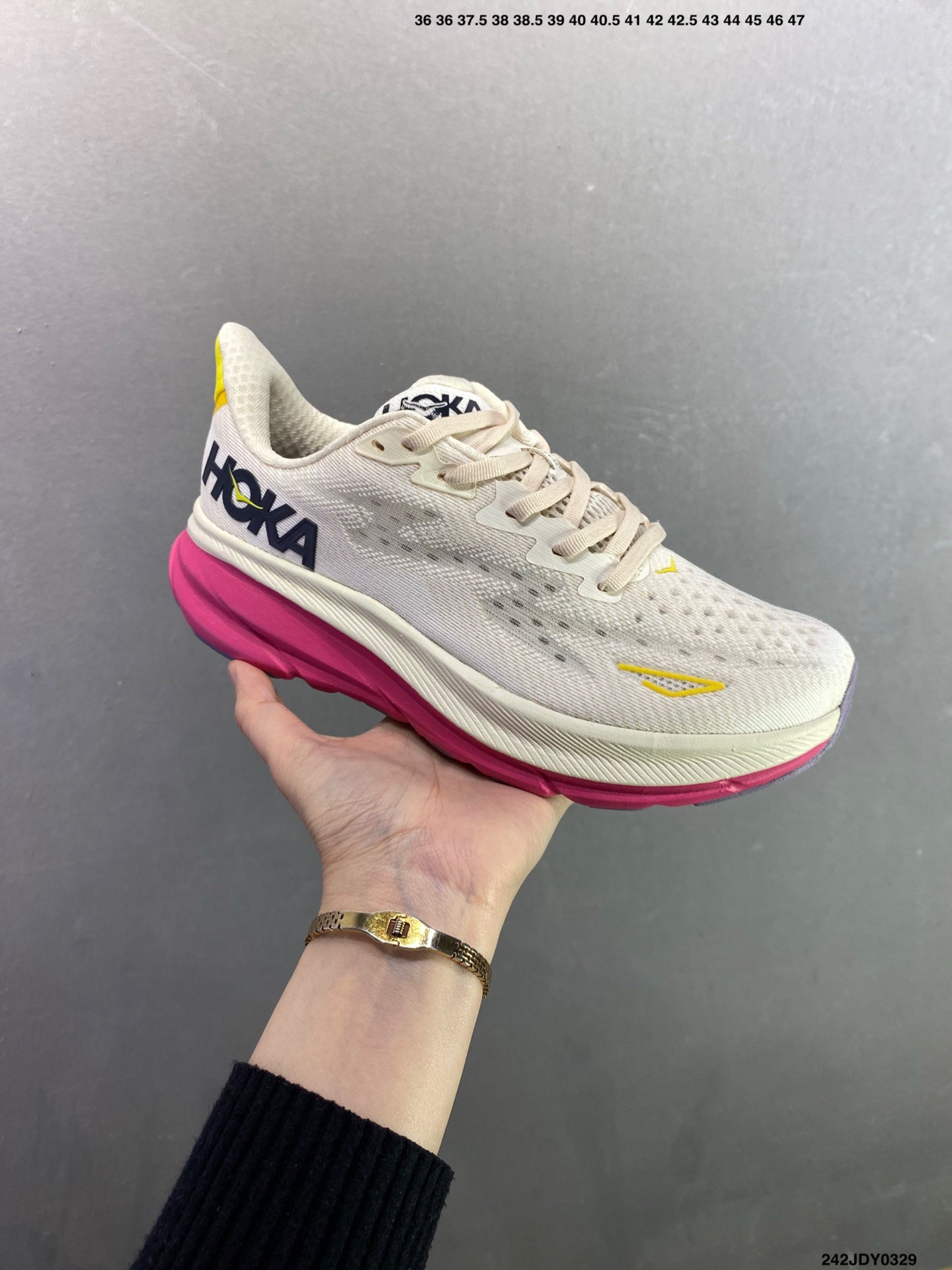 HOKA M CLIFTON 9 New Colorway Mesh Breathable Road Running Shoes--1127896 -8