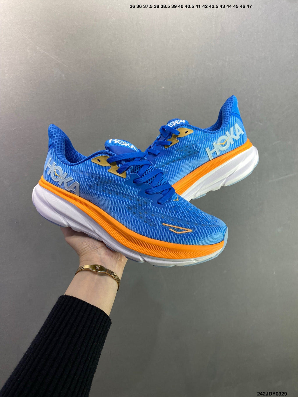 HOKA M CLIFTON 9 New Colorway Mesh Breathable Road Running Shoes--1127896 -9