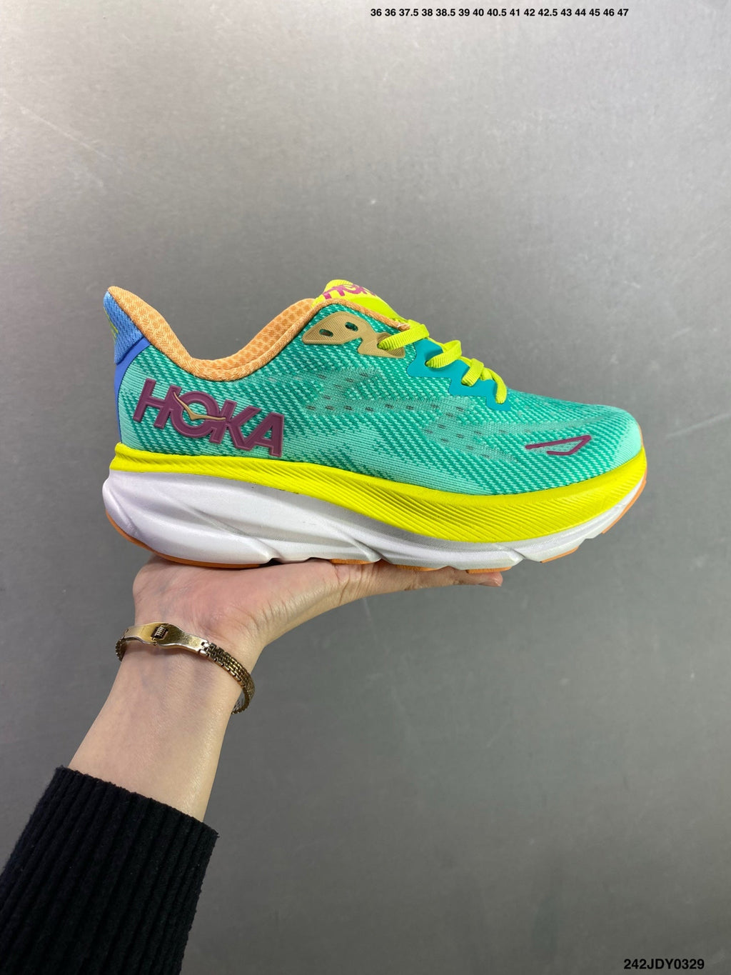 HOKA M CLIFTON 9 New Colorway Mesh Breathable Road Running Shoes--1127896 -12