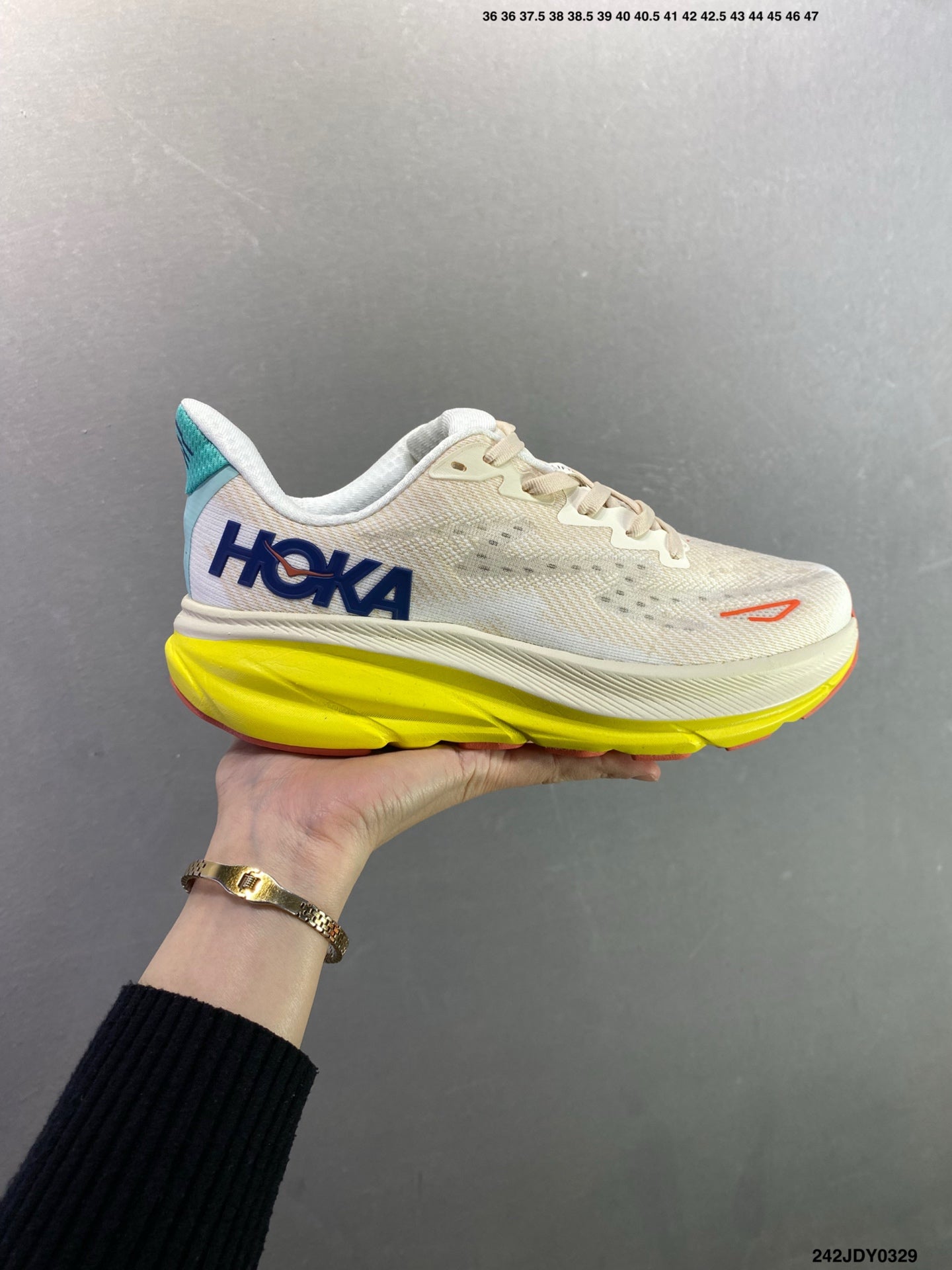 HOKA M CLIFTON 9 New Colorway Mesh Breathable Road Running Shoes--1127896 -13