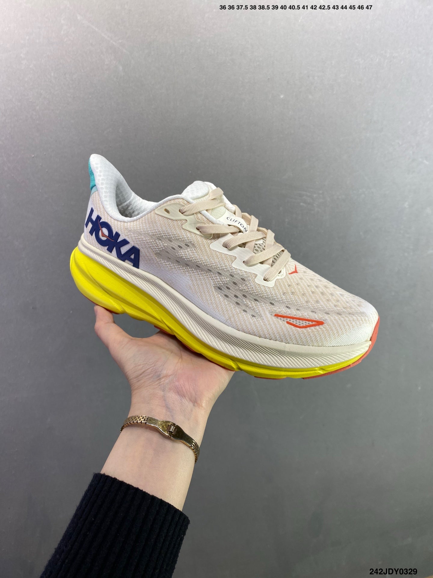HOKA M CLIFTON 9 New Colorway Mesh Breathable Road Running Shoes--1127896 -13