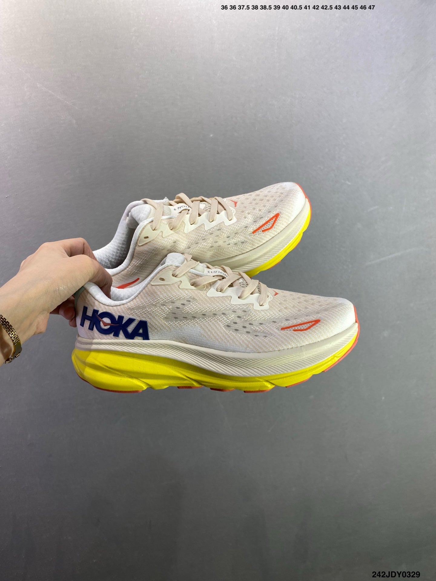 HOKA M CLIFTON 9 New Colorway Mesh Breathable Road Running Shoes--1127896 -13