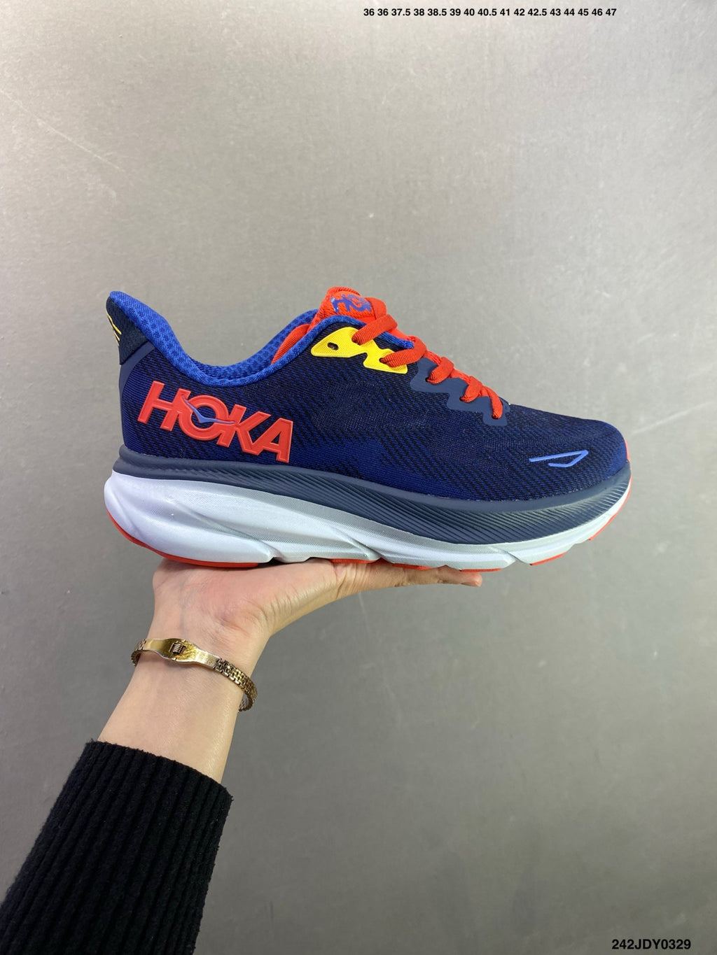 HOKA M CLIFTON 9 New Colorway Mesh Breathable Road Running Shoes--1127896 -14
