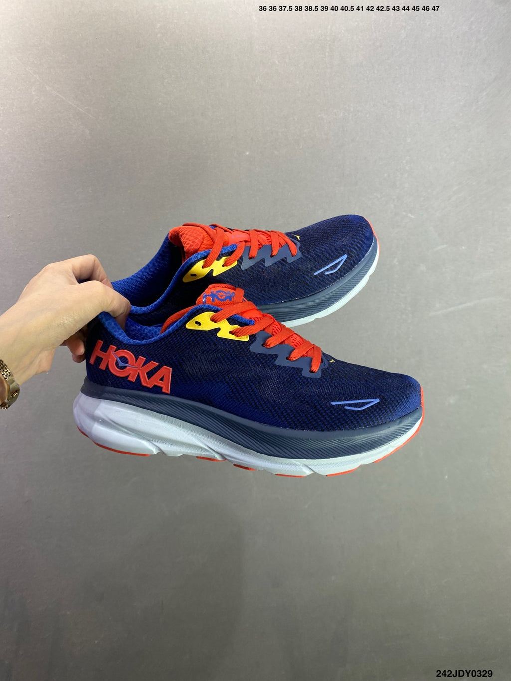 HOKA M CLIFTON 9 New Colorway Mesh Breathable Road Running Shoes--1127896 -14
