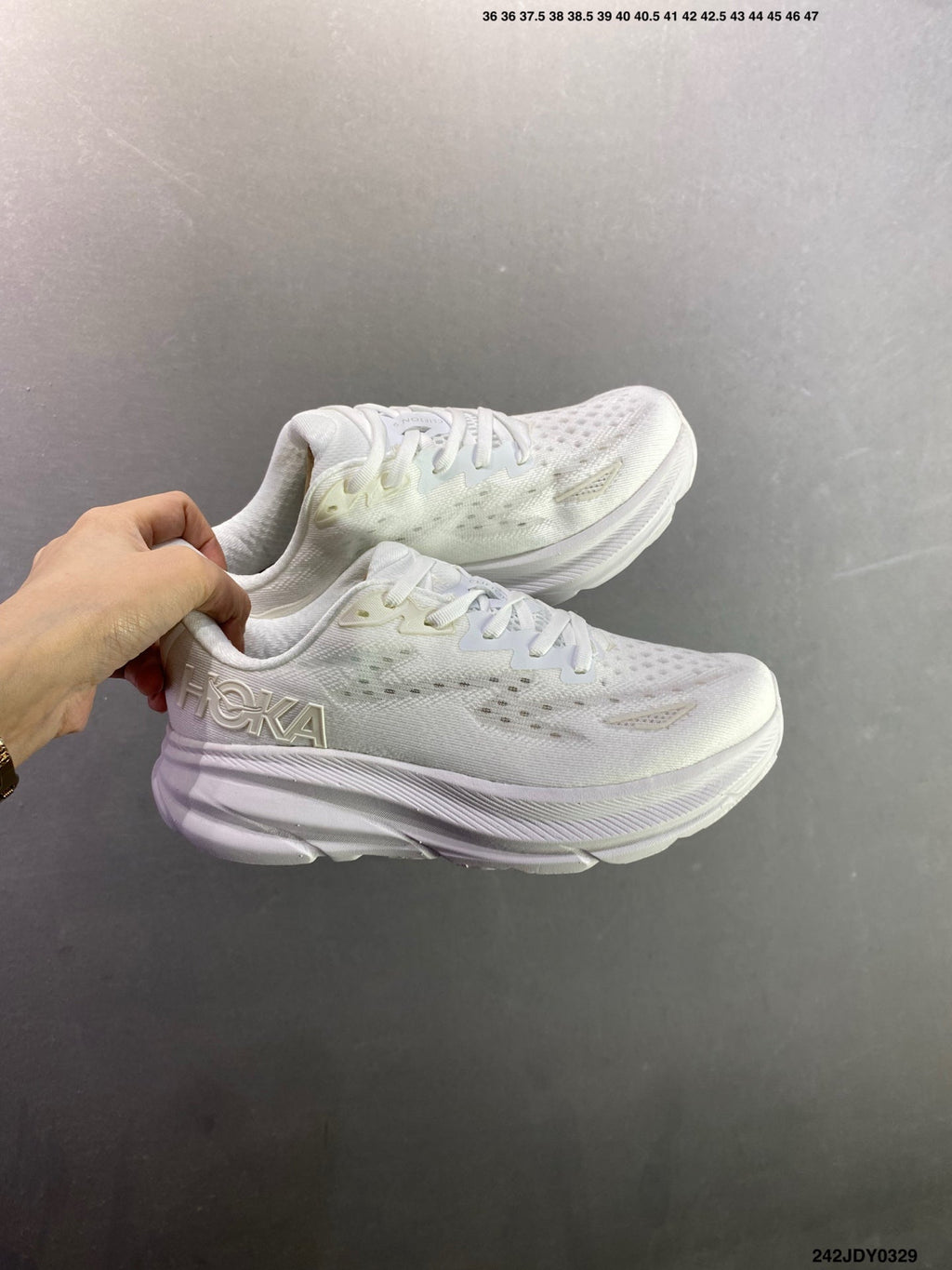 HOKA M CLIFTON 9 New Colorway Mesh Breathable Road Running Shoes--1127896 -17