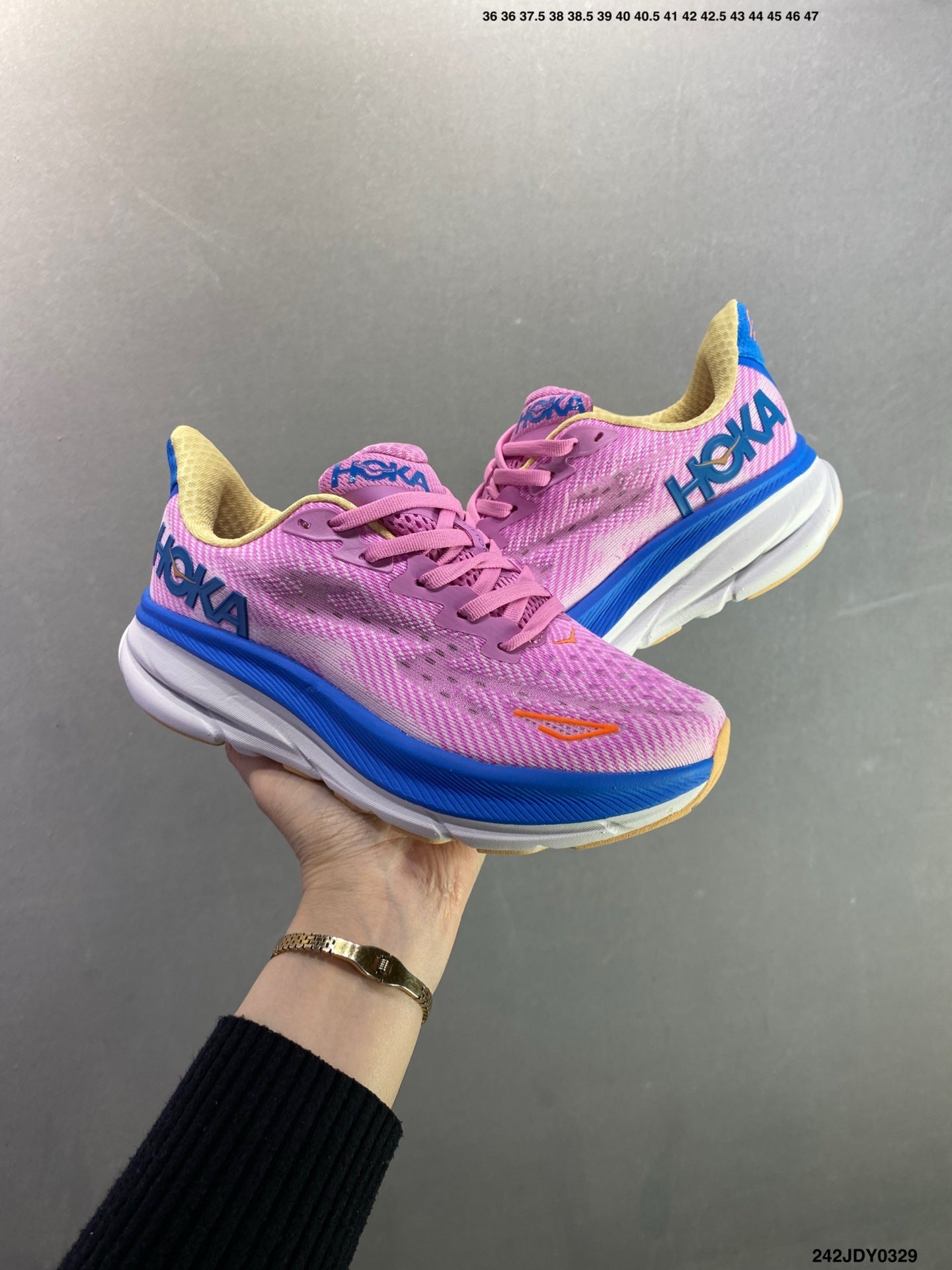 HOKA M CLIFTON 9 New Colorway Mesh Breathable Road Running Shoes--1127896 -18