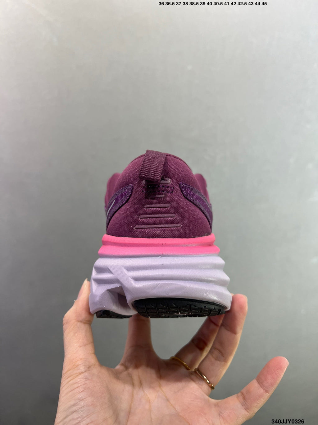 HOKA ONE ONE Bondi 8 Low Thick Sole Lightweight Casual Running Shoes --1127953