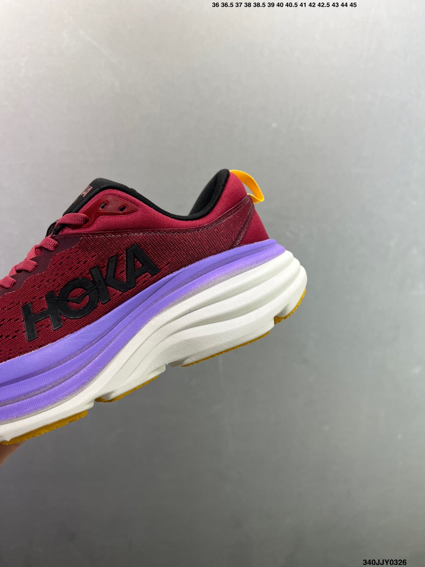 HOKA ONE ONE Bondi 8 Low Thick Sole Lightweight Casual Running Shoes --1127953 -5