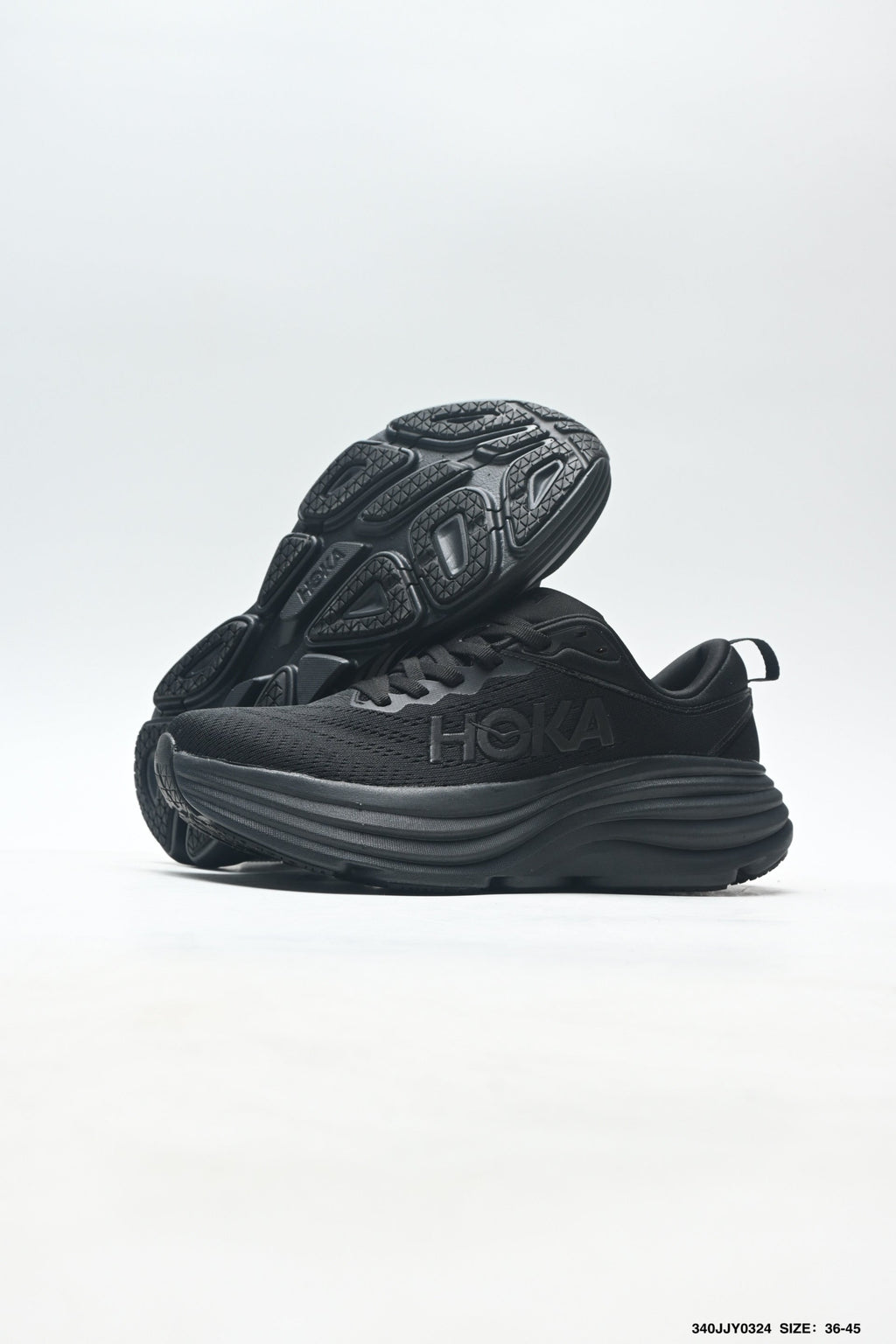 HOKA ONE ONE Bondi 8 Low Thick Sole Lightweight Casual Running Shoes --1127953 -6